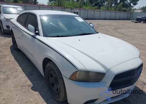 2014 Dodge Charger Police из США, поврежденный, VIN 2C3CDXAG3EH223761